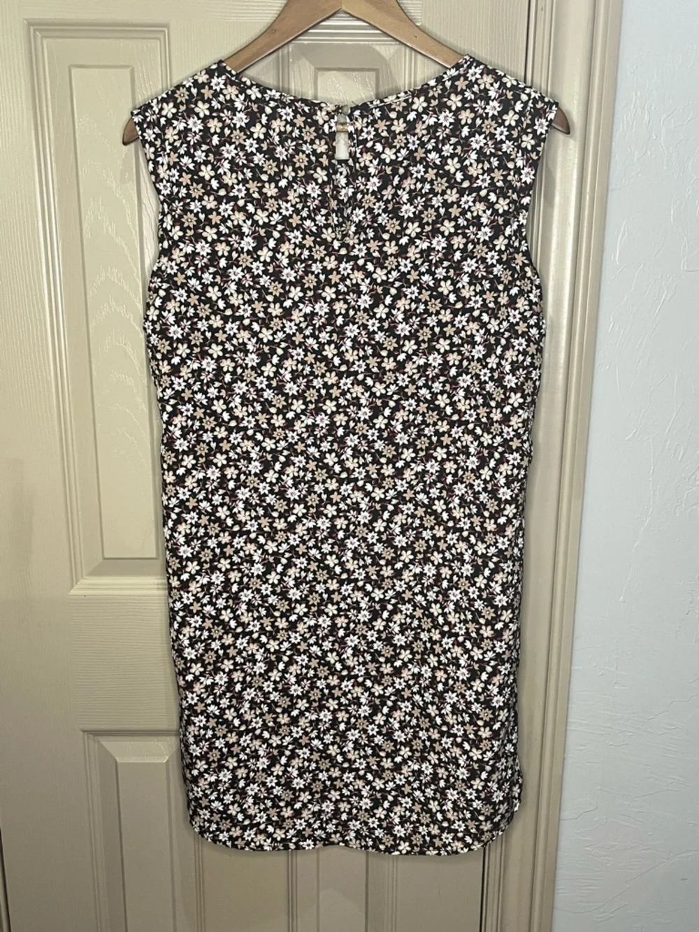 Forever 21 Womens Sleeveless Dress Small Floral Cottagecore Organic Lightweight - Picture 4 of 5